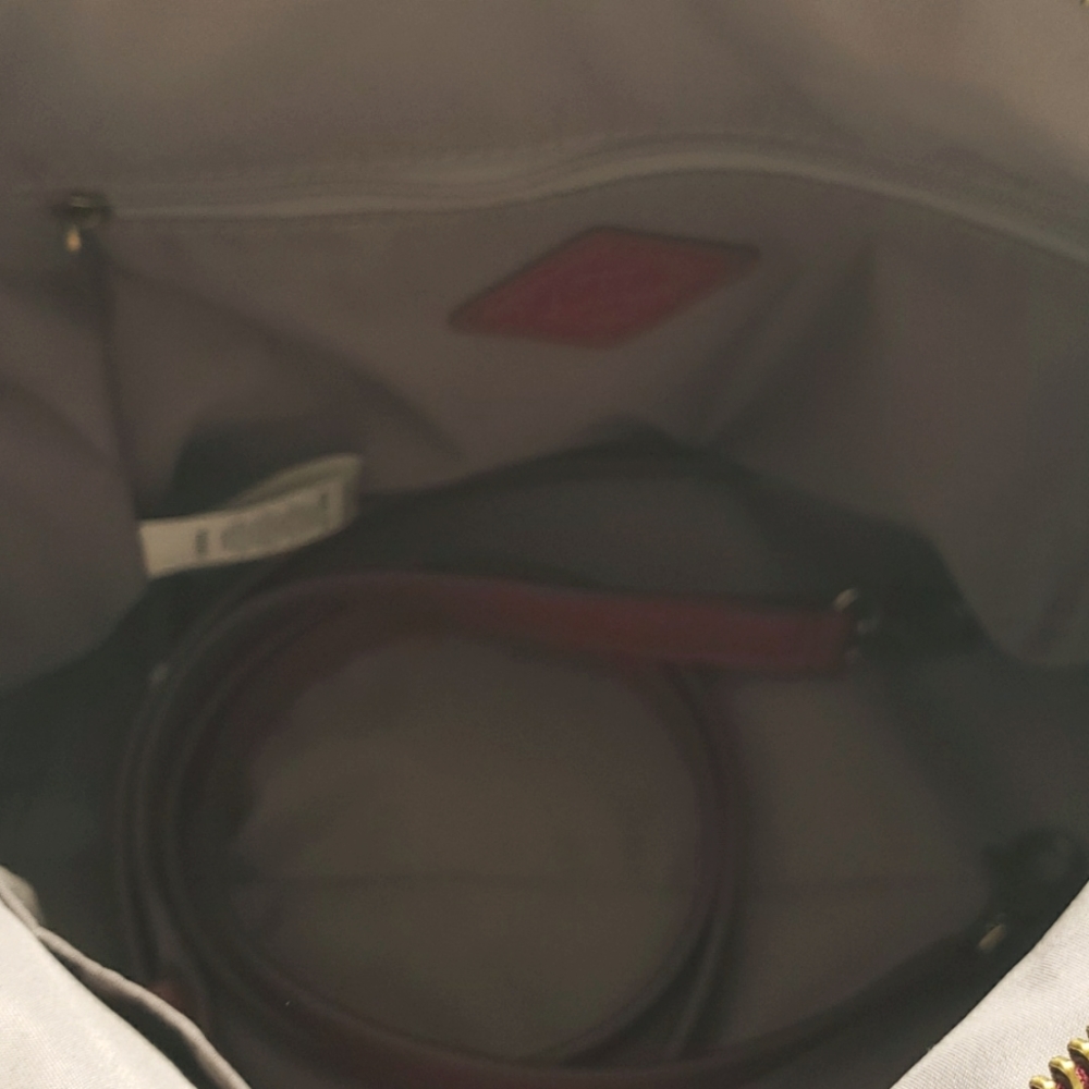 Fossil Sydney Satchel Raspberry - Picture 7 of 8